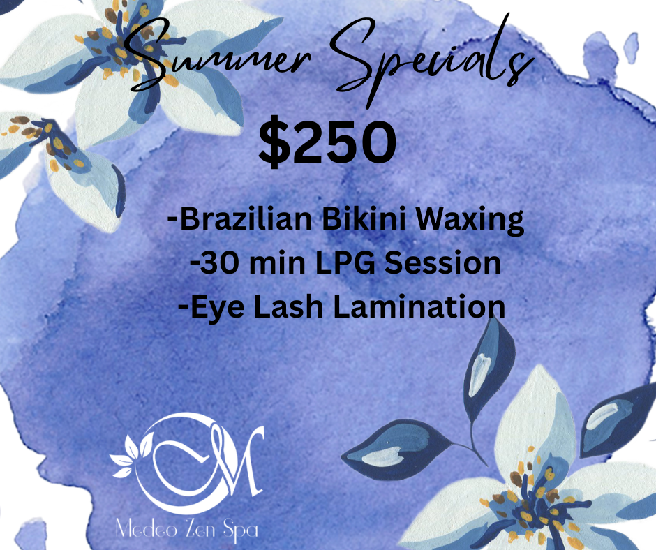 SUMMER SALE $250 Brazilian Bikini Wax, 30 min LPG , Eye Lash Lamination